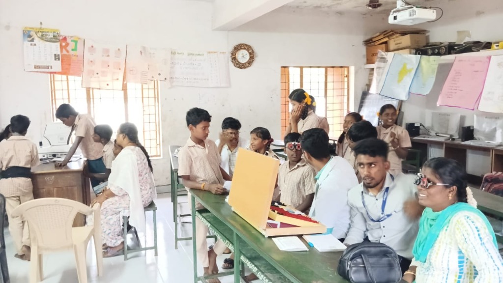 Student Vision Assessment Hall