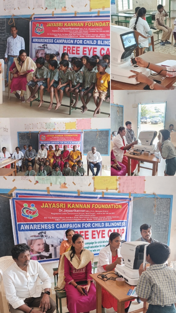 Free Eye Camp Activities - Awareness Campaign for Child Blindness